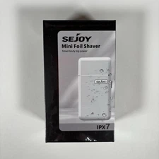Electric Foil Shavers for Men: Mini Electric Razor for Face IPX7 Waterproof