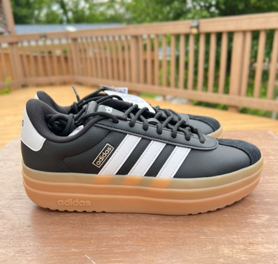 Adidas Womens VL Court Bold Black White Gum IH3081 Women Size 7.5