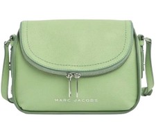 Marc Jacobs the Groove Leather Messenger Bag Crossbody Mint Green NWT