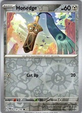 Pokemon PAR Honedge 130/182 NM Reverse Holo
