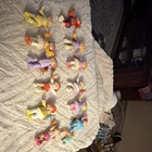 Vintage Cabbage Patch Kids Lot 13 Mini Figures 1980s Blonde Red Brown Curly