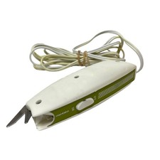 Vintage Sears 2 Speed Electric Scissors - Fabric Cutter 10ft Cord Case Light