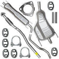 Auspuffanlage SchalldäMpferset Auspuff FüR Opel Zafira 2 B 05-14 2.2 Montagesatz