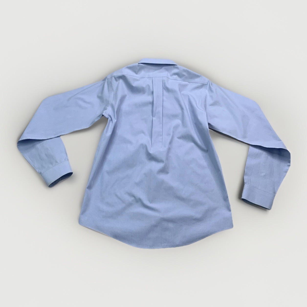 Brooks Brothers Blue Houndstooth Cotton Non Iron Button Down Dress Shirt Mens 16 thumbnail 8