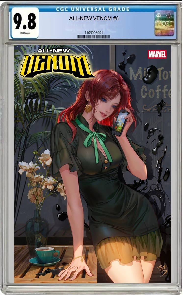 ALL-NEW VENOM #8 FANYANG VENOM VARIANT CGC 9.8 NM PRESALE 7