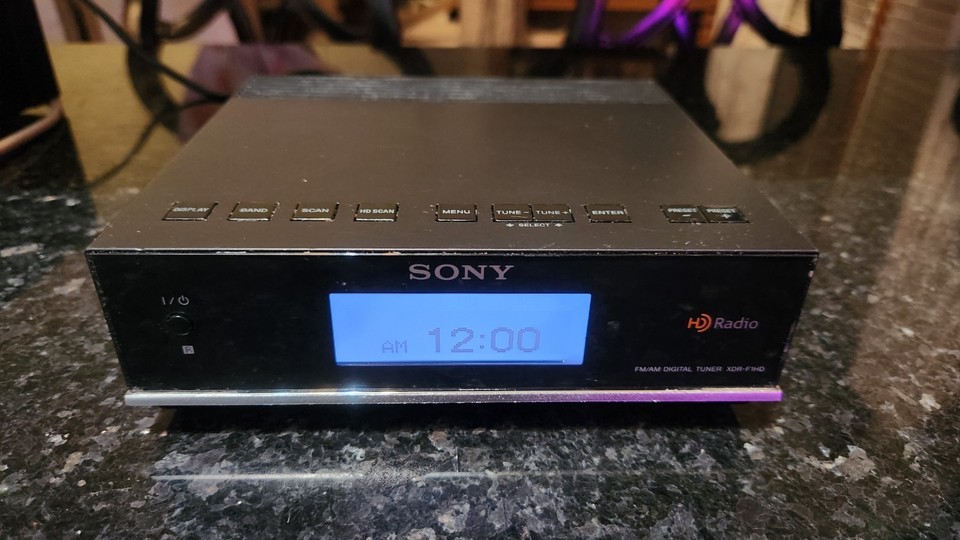 Sony XDR-F1HD AM/FM Digital Tuner HD Radio No Remote Tested & Works | eBay