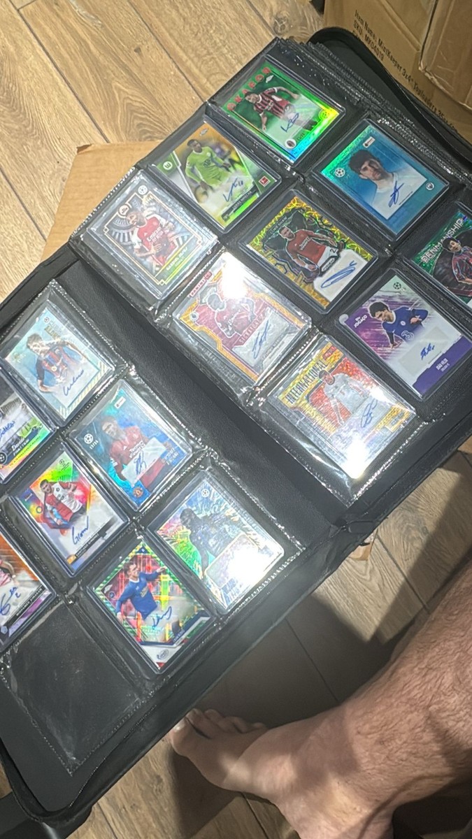 2022 Topps Chrome UEFA Champions League Soccer Autograph Cards — front