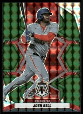 2022 Panini Mosaic Josh Bell Green Mosaic