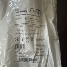 Sunset SLIM cpap Tubing Hose TUB006SSNA in sealed package NEW 6ft 15mm
