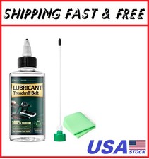Silicone Treadmill Belt Lubricant 4.2ozHigh Temp Resistant w/ Applicator Tubes
