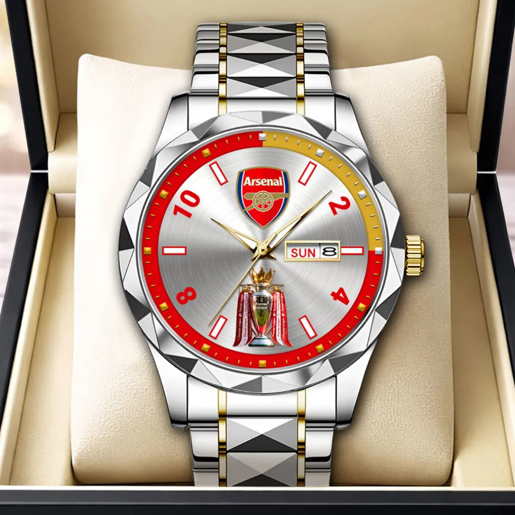 Ars FC Premier League Champions 25/26 Alloy Luxury Quartz Watch