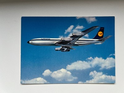AK A 795 Lufthansa Boeing 707 Intercontinental Jet