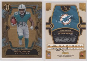2024 Panini Gold Standard Rookies Platinum /75 Jaylen Wright #158 Rookie RC