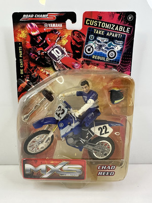Rare Vintage 2005 Road Champs MXS Yamaha YZ250 #22 Chad Reed Blue