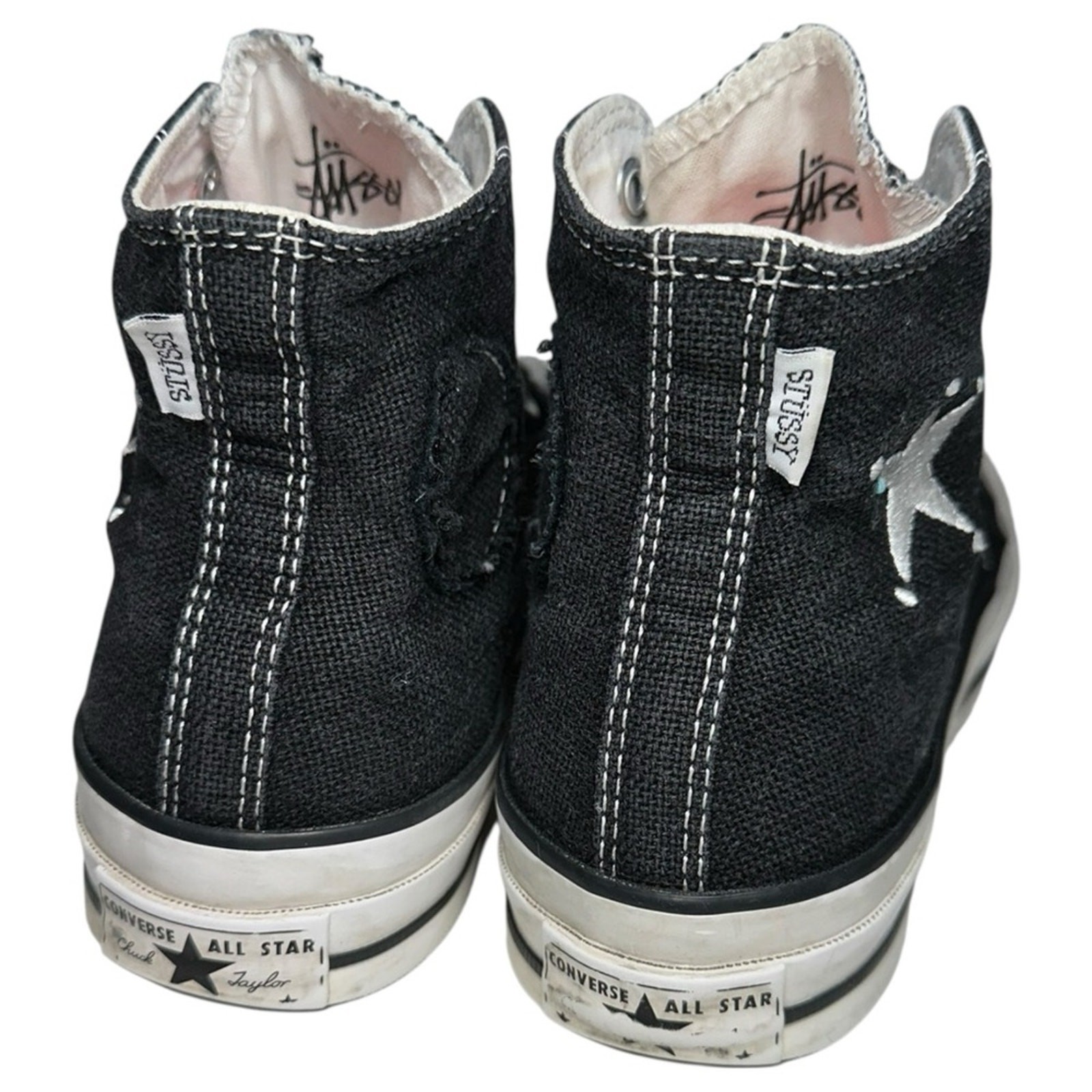 Converse x Stussy Men’s Size 6 Black White Chuck 70 High A01765C Shoes Sneakers thumbnail 6