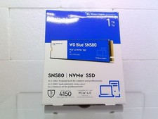 Western Digital WD Blue SN580 1TB M.2 NVMe Internal SSD