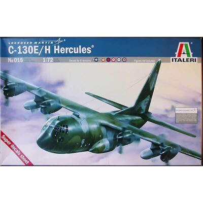 Decal sheet for a C-130E/H Hercules Italeri/Testors kit in 1/72 scale