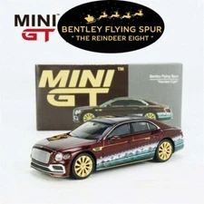MINI GT 1:64 Bentley Flying "The Spur Reindeer Eight" Christmas MGT00285-3E
