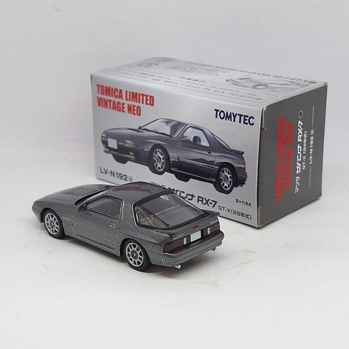 Tomica Limited Vintage LV-N192a MAZDA SAVANNA RX-7 GT-X 89 1/64
