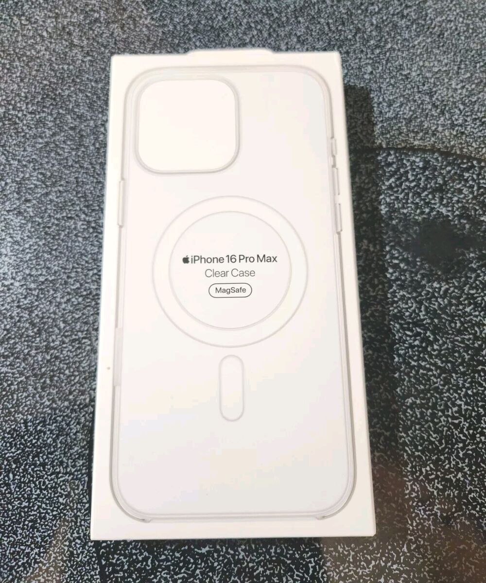 Apple iPhone 16 Pro Max Clear Case +Magsafe Genine Offical Original CLEAR Apple iPhone 16 Pro Max Clear Case +Magsafe Genine Offical Original CLEAR