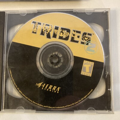 Tribes 1 And 2 II PC Game Computer CD Starsiege Windows With