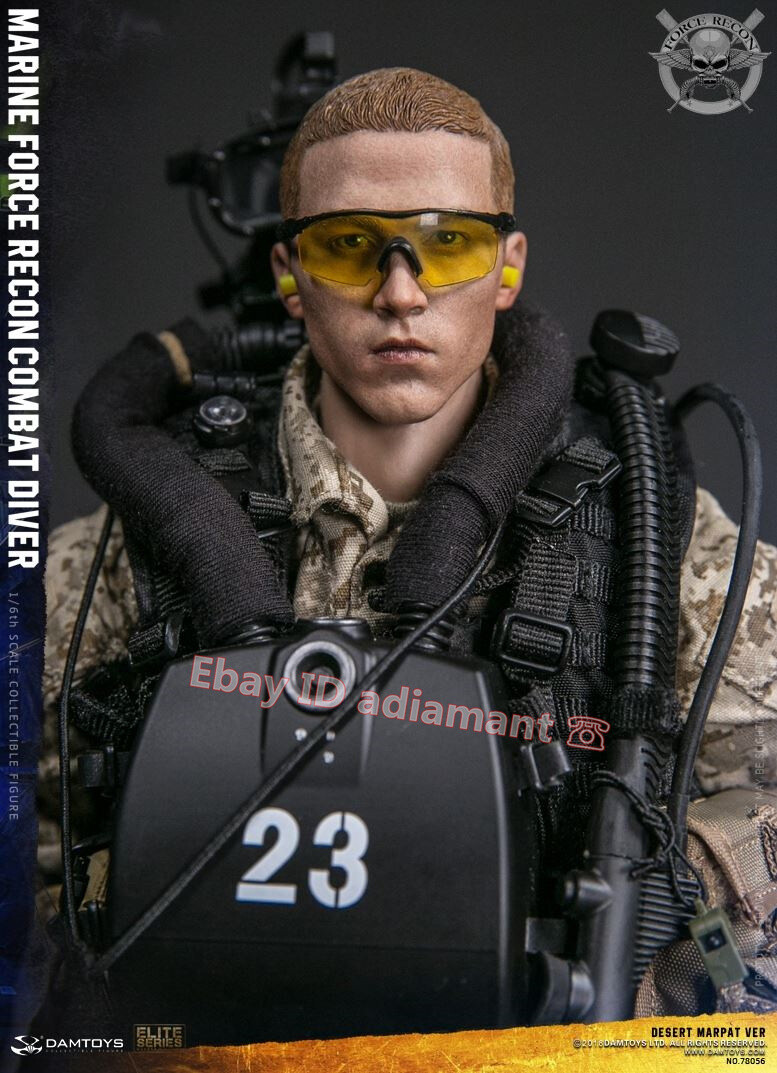 DAMTOYS 1/6 MARINE FORCE RECON COMBAT DIVER 12