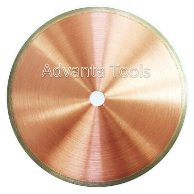 4  x .014'' Sintered Metal Bond Continuous Rim Diamond Lapidary Blade- 5/8'' Arbor