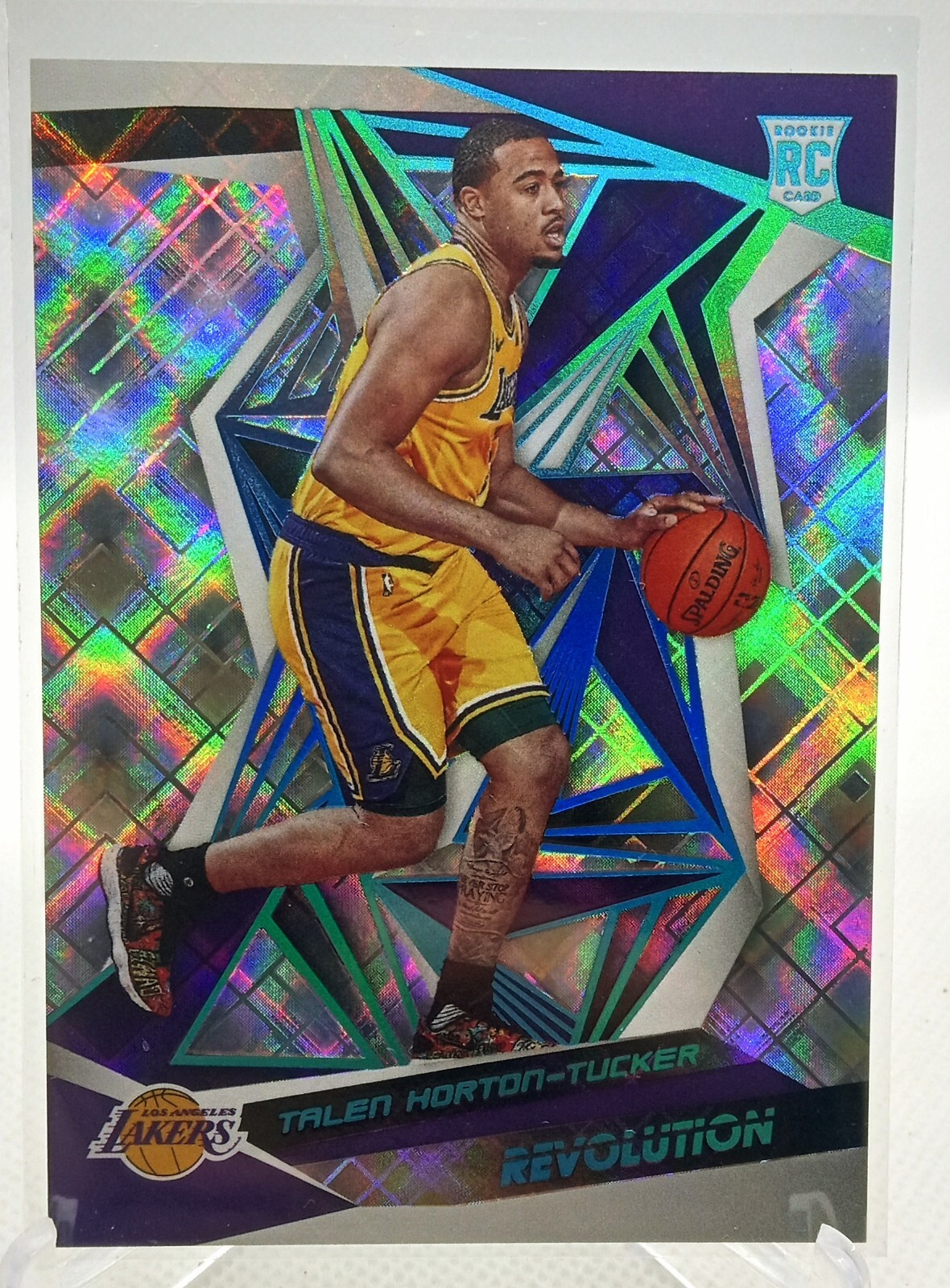 Talen Horton Tucker 2019-20 Panini Revolution Cosmic Rookie /100 #148 Lakers