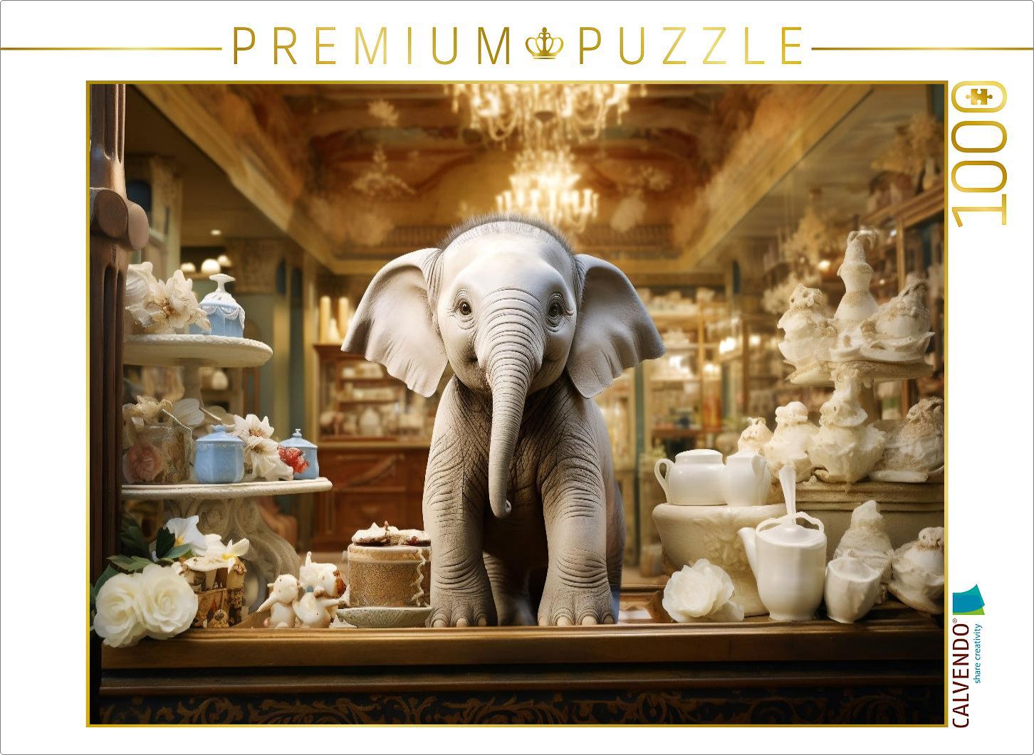 CALVENDO Puzzle Ein Motiv aus dem Kalender "Tierische Sprichwörter" | 1000 Teile