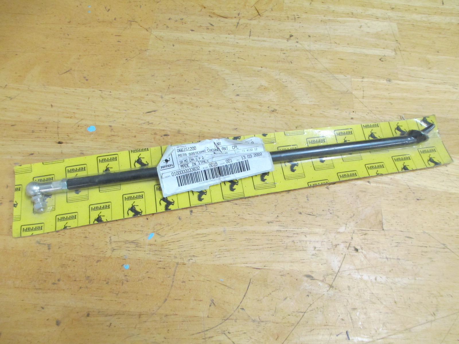 Ferrari 360 Challenge - Front Hood Support Rod / Pole # 66151200