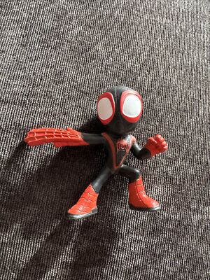 Marvel Spidey and his Amazing Friends Webs Up Minis - Classic Miles Morales Spin