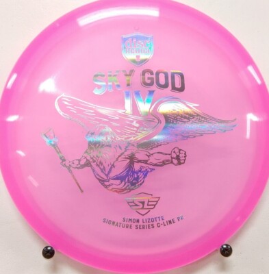 (1) New Discmania C-Line P2 Lizotte Sky God Skygod IV 4 PINK Disc Golf 