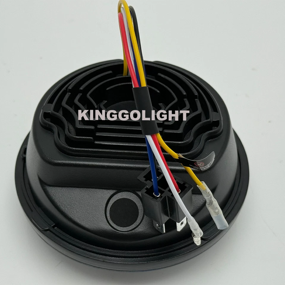 For Indian Scout Bobber 2017-2021 5.75" LED Headlight Halo DRL Hi/Low Beam lamp - Image 4 of 4