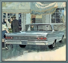 1964 Mercury Monterey Breezeway 2 door, Toolbox/Locker/Refrigerator Magnet 42MIL