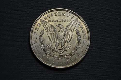 1921 P MORGAN SILVER DOLLAR BETTER GRADE #46NM - Picture 2 of 2