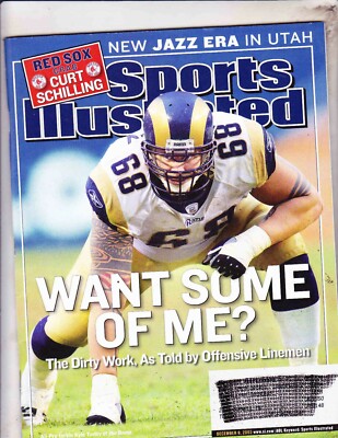 SPORTS ILLUSTRATED MAGAZINE-----DECEMBER 8 2003---KYLE TURLEY COVER