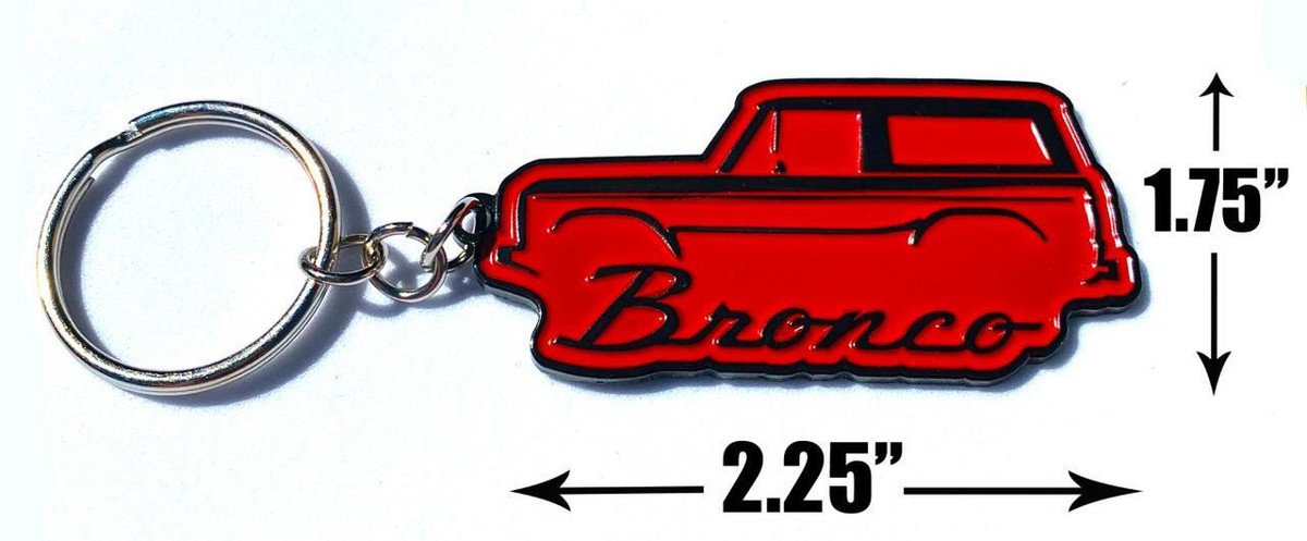 Vintage ford bronco keychain
