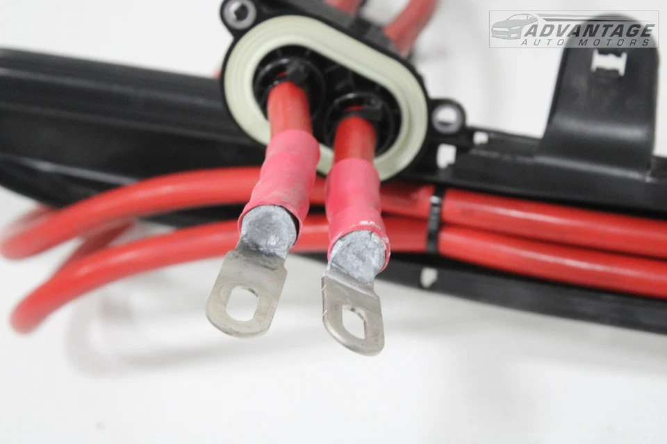 2016-2019 BMW 750i G12 UNDER FLOOR BODY BATERIA CHUMBO POSITIVO CHICOTE DE FIOS FABRICANTE DE EQUIPAMENTO ORIGINAL - Imagem 3 de 4