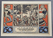 ARNSTADT NOTGELD 50 PFENNIG 1921 EMERGENCY MONEY GERMANY BANKNOTE [🇩🇪35019]