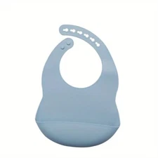 Baby Silicone Adjustable Bibs, Great for Babies & Toddlers, easy to clean