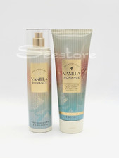 Bath Body Works Vanilla Romance Body Mist Body Cream 8 fl oz New Set of 2