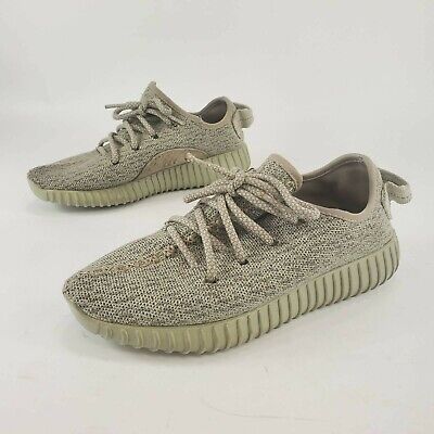 Adidas Mens Yeezy Boost 350 V2 Sneaker Shoes Gray Low Top Lace Up 5M | Ebay