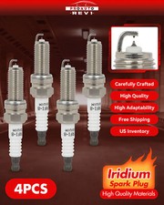 Set of 4 Iridium Spark Plugs For 2014-2019 Kia Soul 2.0L Hyundai Tucson L4