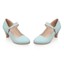 thumbnail 4 - Women's Semi-Round Toes Chunky Buckle Sandals Work Causal Elegant Causal Heels