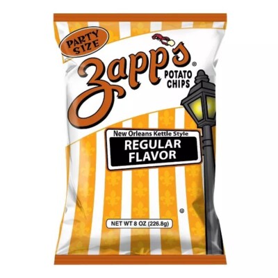 8oz. Zapp's Kettle Potato Chips Regular