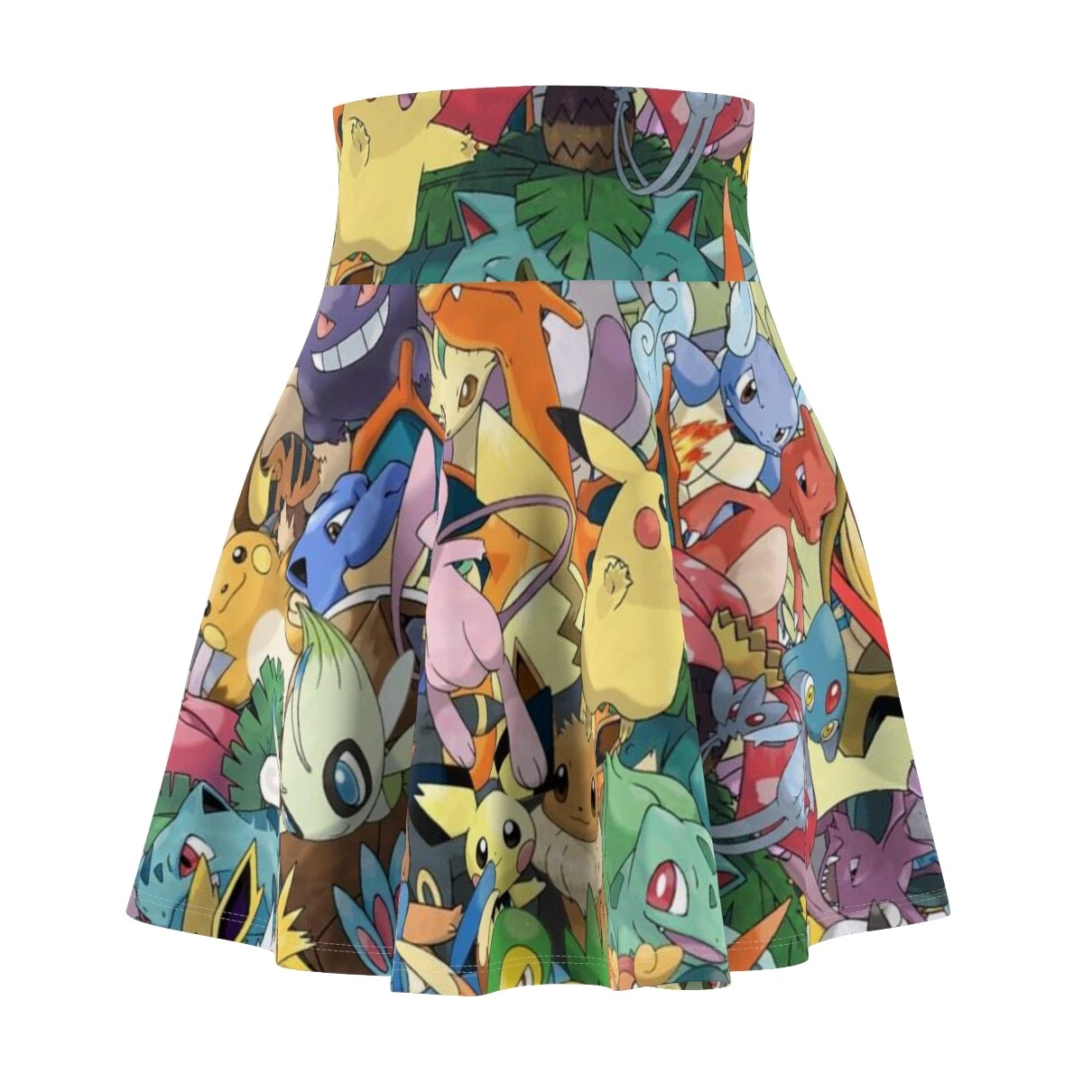 Pokemon - Character Collage - All Over Print - Women's Skater Skirt