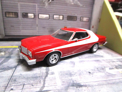 FORD Gran Torino 1976 Starsky & Hutch V8 Muscle Car V8 Movie rot Norev Jet  1:43