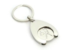 Signe Du Zodiaque Balance Porte-Cl s Shopping Chip Panier Euro Rechange