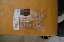 Him and Hers Wedding Shoe Stickers NEW