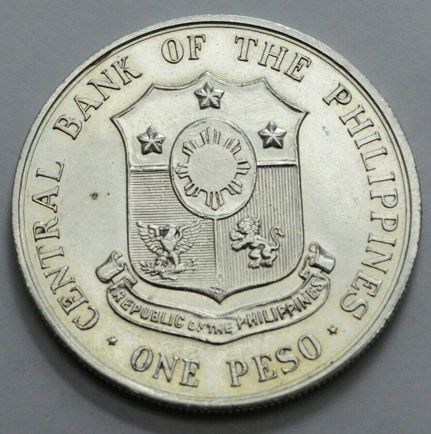 フィリピン 1964 1ペソ銀貨 100th Birth of Apolinario Mabini